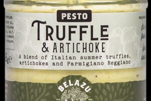 Jar of Truffle & Artichoke Pesto