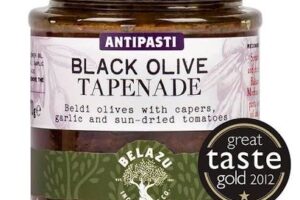 Jar of Black Olive Tapenade