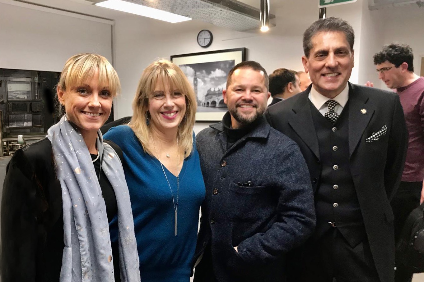 Emma Mattocks Meeting a group of 3 One Network Members