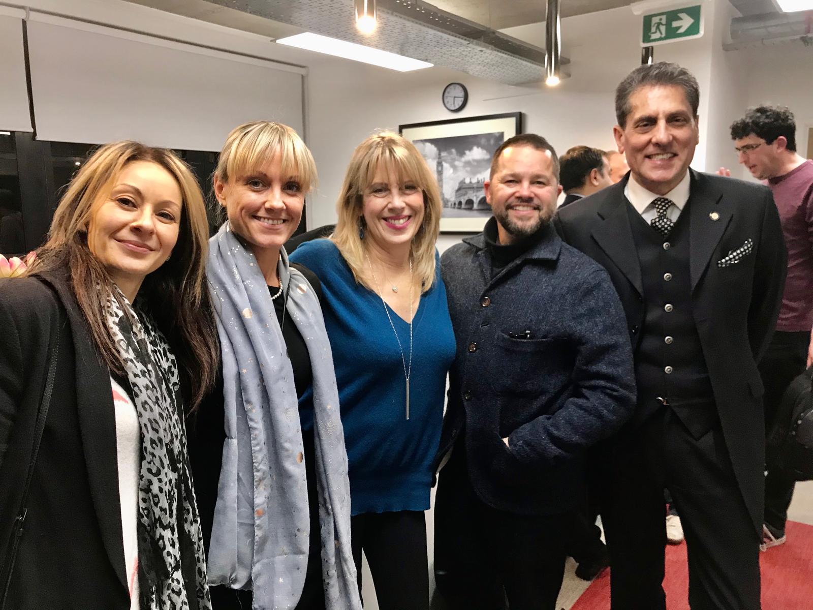Emma Mattocks Meeting a group of One Network Members